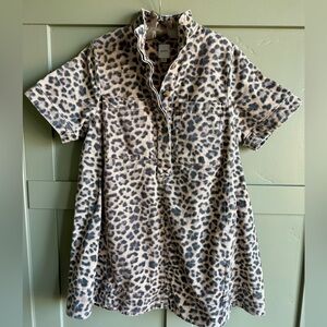 Maeve Anthropologie Jeannie Dress Leopard Edition Size Small